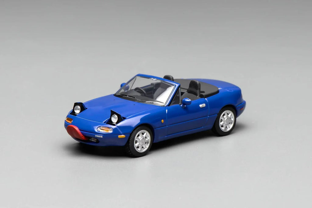 (Coming Soon) MOTORHELIX 1:64 Mazda MX-5 Miata (NA)LHD - Laguna Blue