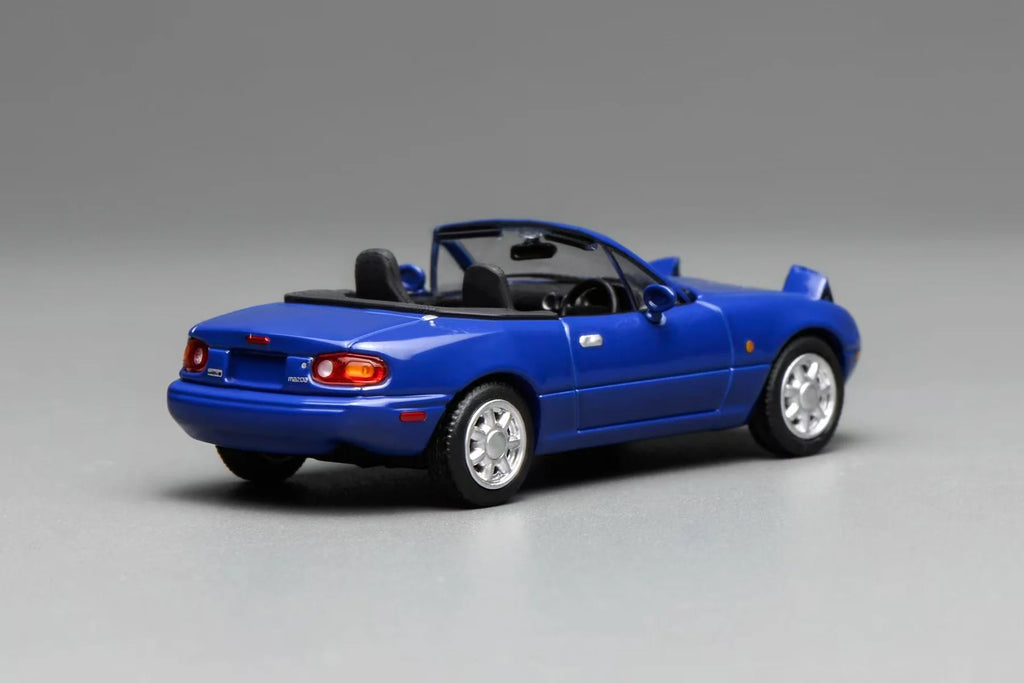 (Coming Soon) MOTORHELIX 1:64 Mazda MX-5 Miata (NA)LHD - Laguna Blue
