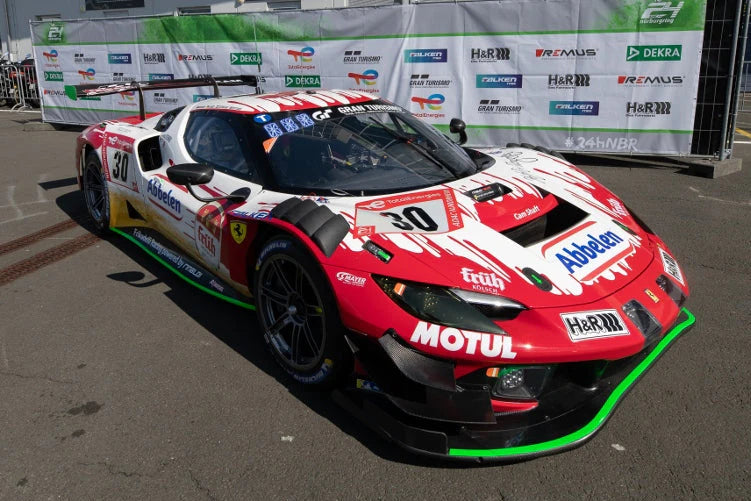 (Coming Soon) LOOKSMART Ferrari 296 GT3 No.30 Frikadelli Racing Team Winner 24H Nürburgring 2023 E. Bamber – N. Catsburg – D. Pittard – F. Fernandez Laser 1:64