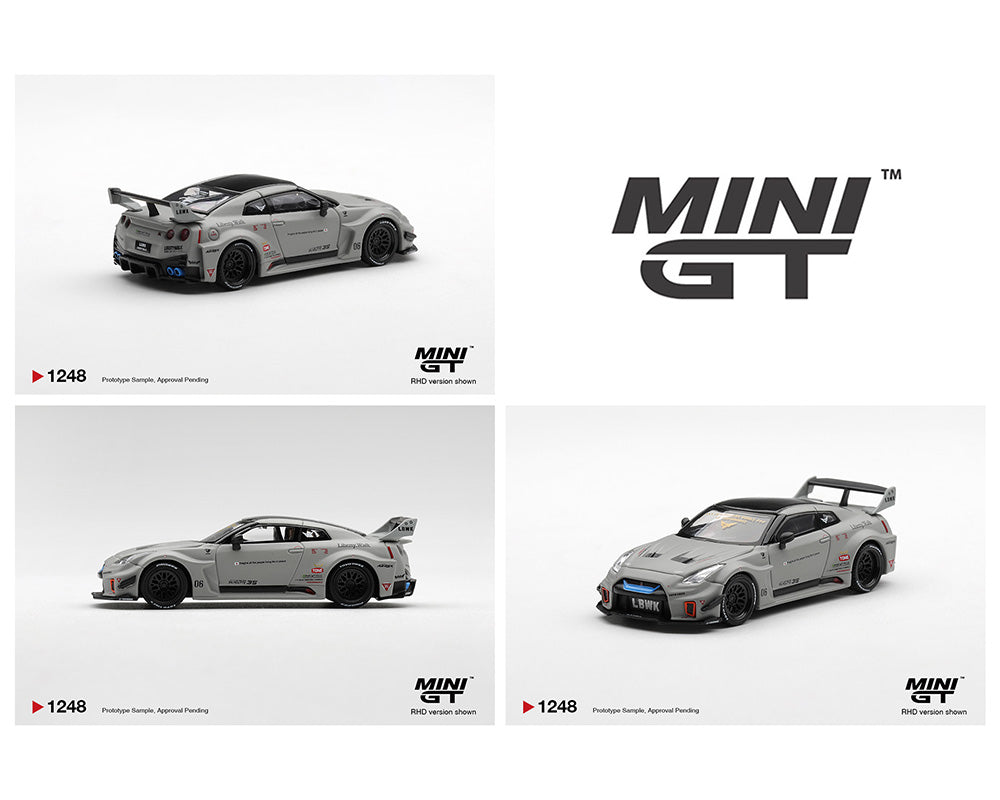 (Coming Soon) Mini GT 1:64 NISSAN LB-Silhouette WORKS GT 35GT-RR Ver.1 – Matt Grey – Limited Edition