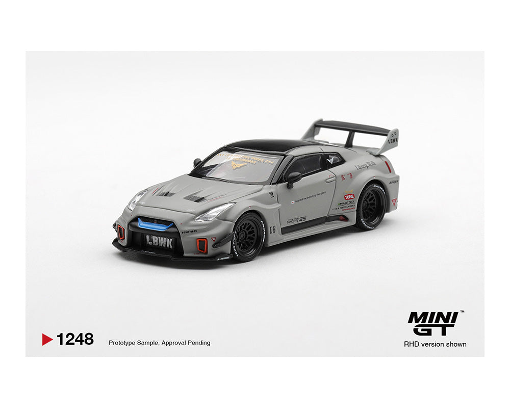 (Coming Soon) Mini GT 1:64 NISSAN LB-Silhouette WORKS GT 35GT-RR Ver.1 – Matt Grey – Limited Edition