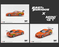 (Coming Soon) MINI GT 1:64 Fast & Furious Toyota Supra BOMEX ” The Fast and the Furious” Brian O’Conner – Limited Edition