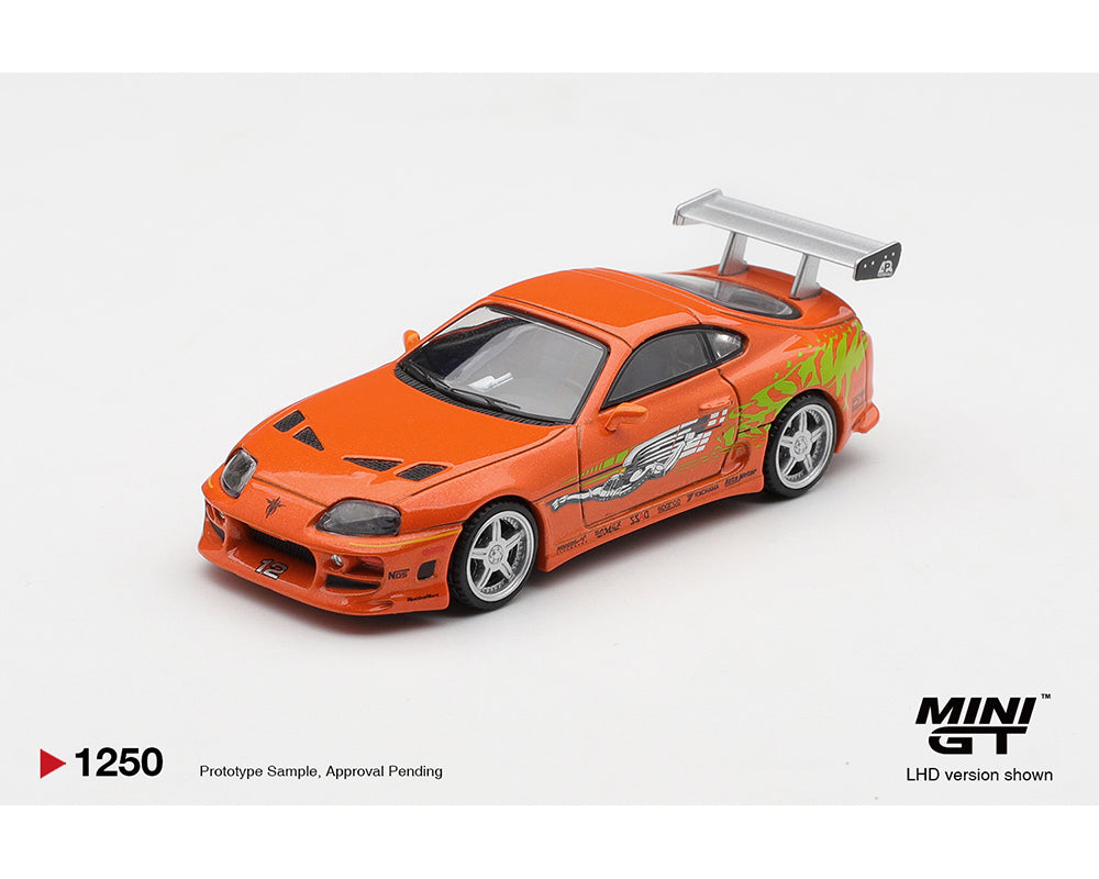 (Coming Soon) MINI GT 1:64 Fast & Furious Toyota Supra BOMEX ” The Fast and the Furious” Brian O’Conner – Limited Edition