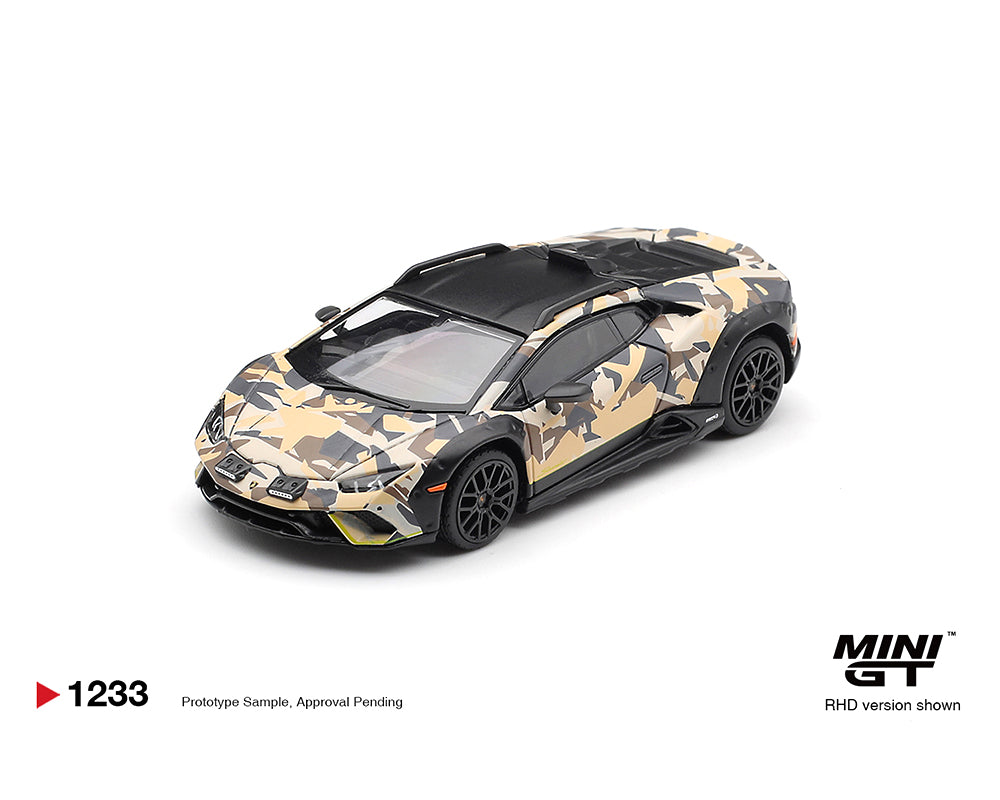 (Coming Soon) Mini GT 1:64 Lamborghini Huracán Sterrato All Terrain Set of 4 – Special Edition