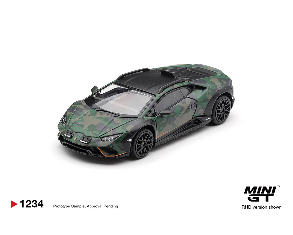 (Coming Soon) Mini GT 1:64 Lamborghini Huracán Sterrato All Terrain Set of 4 – Special Edition