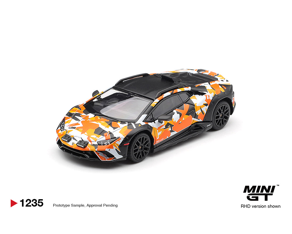 (Coming Soon) Mini GT 1:64 Lamborghini Huracán Sterrato All Terrain Set of 4 – Special Edition