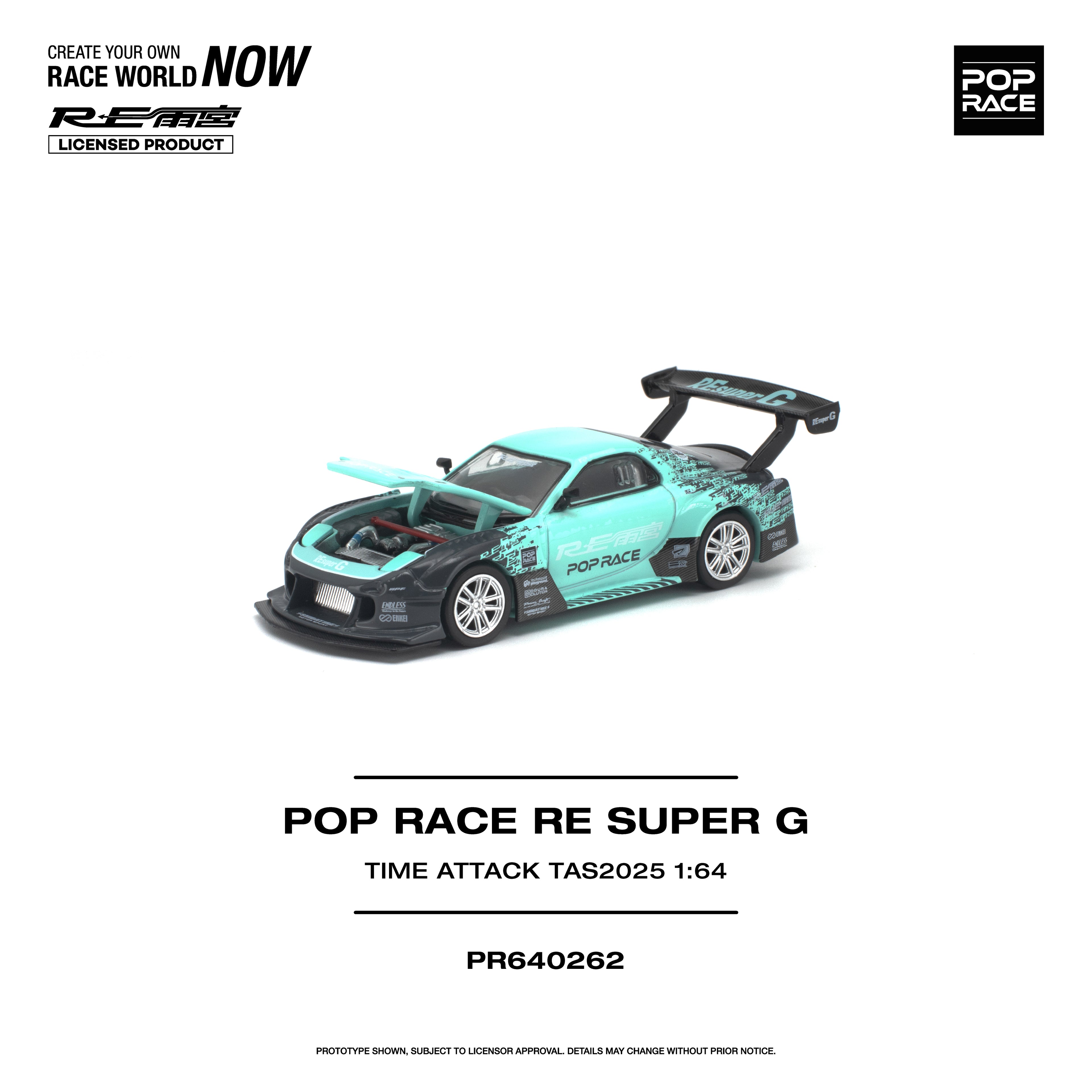 (Coming Soon) POPRACE 1/64 POP RACE RE SUPER G TIME ATTACK TAS 2025