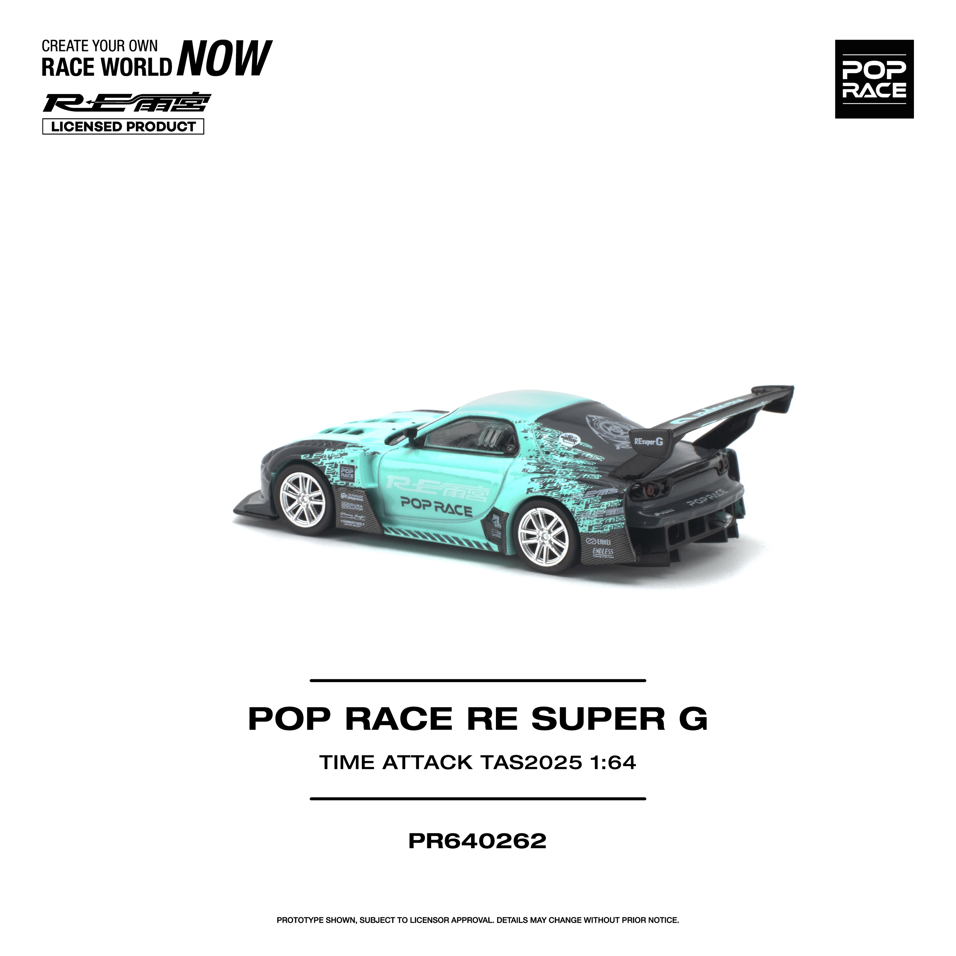 (Coming Soon) POPRACE 1/64 POP RACE RE SUPER G TIME ATTACK TAS 2025