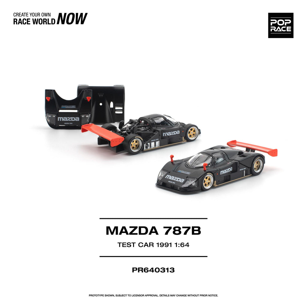 (Coming Soon) POPRACE 1/64 MAZDA 787B 1991 TEST CAR