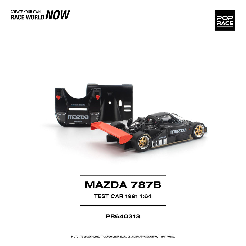(Coming Soon) POPRACE 1/64 MAZDA 787B 1991 TEST CAR