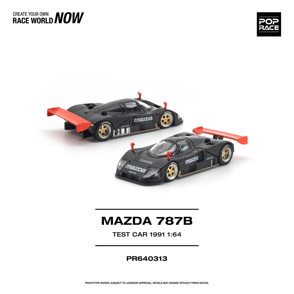 (Coming Soon) POPRACE 1/64 MAZDA 787B 1991 TEST CAR