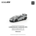 (Coming Soon) POPRACE 1/64 LAMBORGHINI HURACAN STO GRIGIO ACHESO MATTE