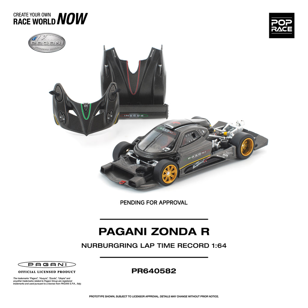 (Coming Soon) POPRACE 1/64 Pagani Zonda R Nürburgring LAP TIME RECORD