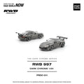 (Coming Soon) POPRACE 1/64 PANDEM RWB 997 DARK CHROME