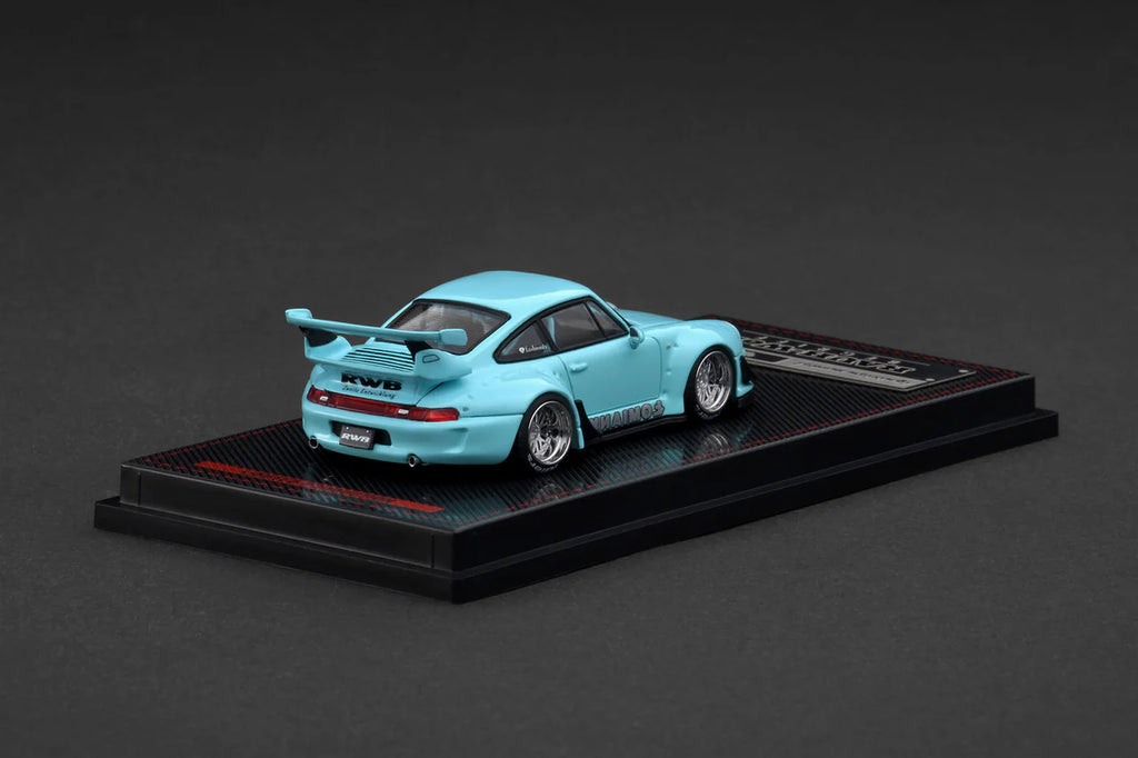 IGNITIONMODEL 1/64 Porsche RWB 993 Blue Green