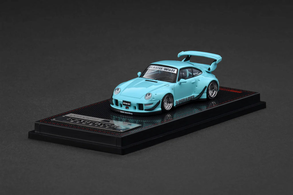 IGNITIONMODEL 1/64 Porsche RWB 993 Blue Green