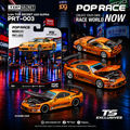 (Coming Soon) POPRACE x TS Exclusives 1/64 TOP SECRET SUPRA A80 GT300 ORANGE CHROME