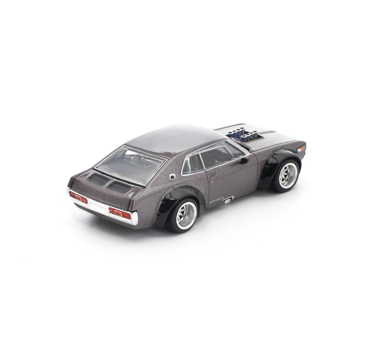 (Coming Soon) POPRACE 1/64 LAUREL C130 METALLIC GREY