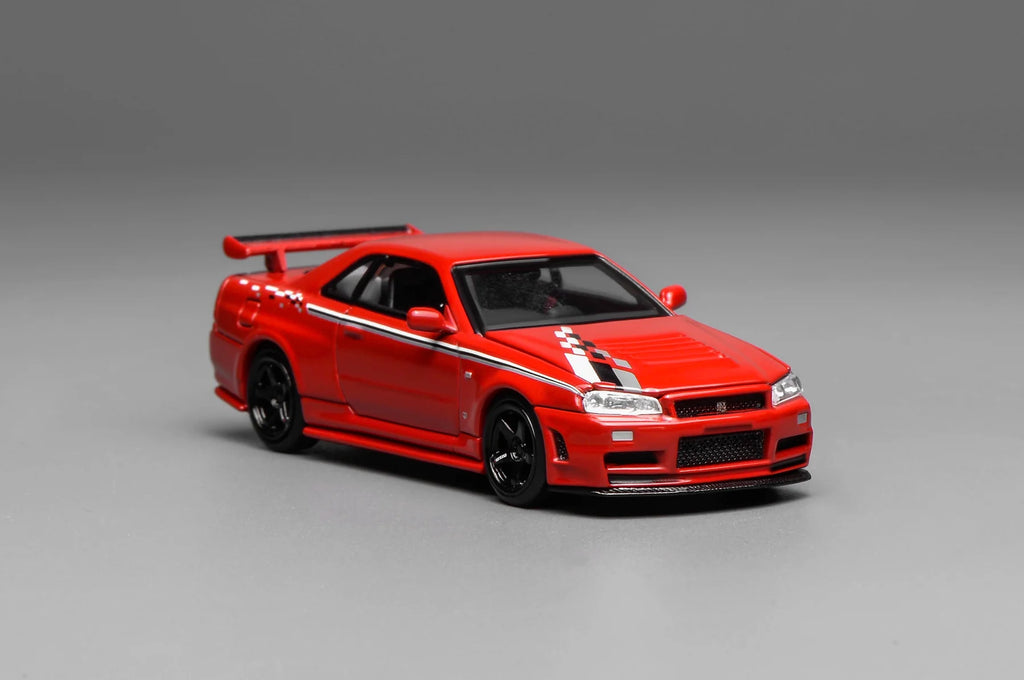 (Pre-Order) MOTORHELIX 1:64 Nissan NISMO R34 GT-R NISMO CUSTOMIZED (Only 699 Pieces Worldwide)