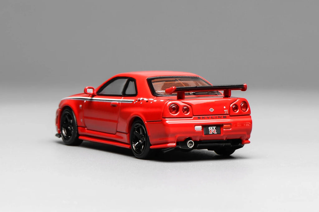 (Pre-Order) MOTORHELIX 1:64 Nissan NISMO R34 GT-R NISMO CUSTOMIZED (Only 699 Pieces Worldwide)