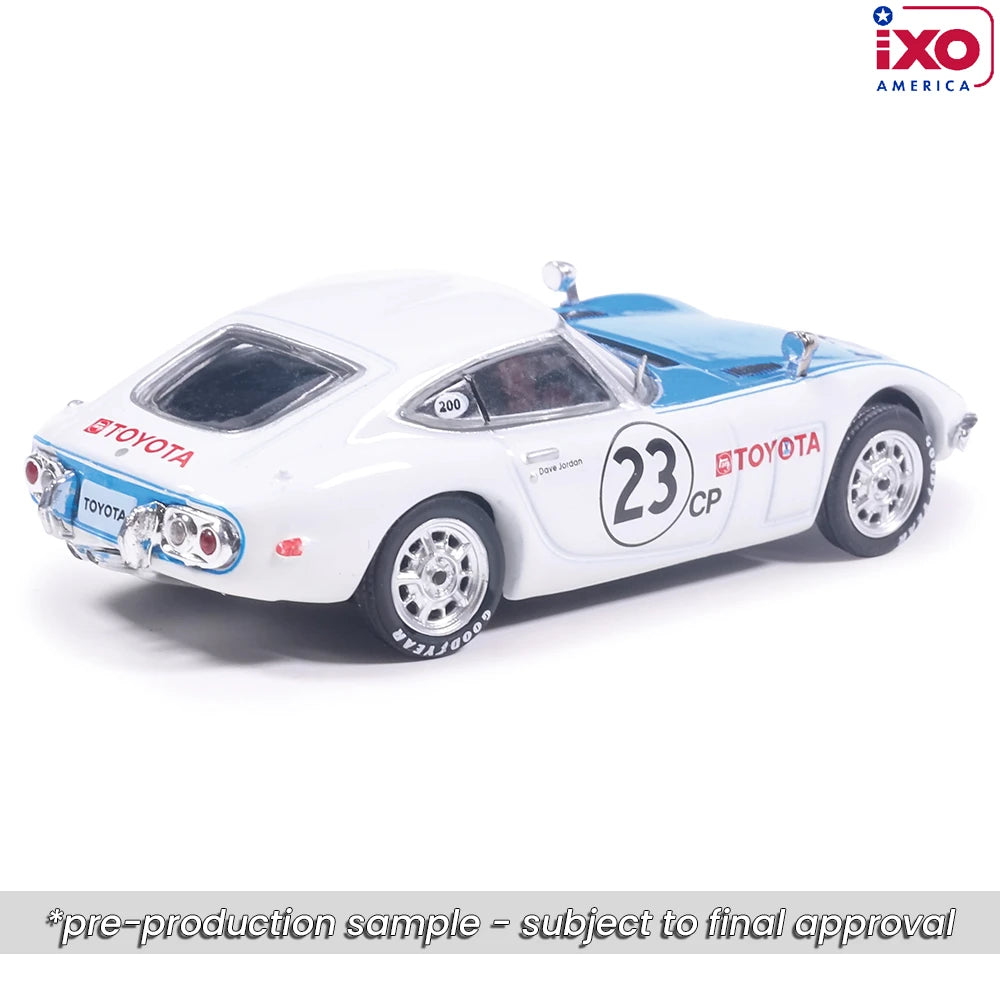 (Coming Soon) IXO America 1:64 1967 Toyota 2000GT - White MF10-10001
