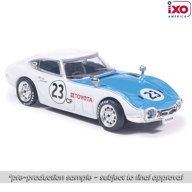 (Coming Soon) IXO America 1:64 1967 Toyota 2000GT - White MF10-10001