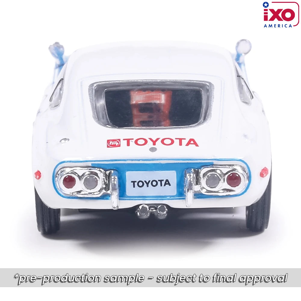 (Coming Soon) IXO America 1:64 1967 Toyota 2000GT - White MF10-10001