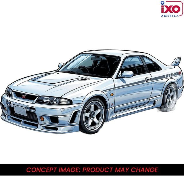 (Coming Soon) IXO America 1:64 1997 Nissan Skyline GT-R R33 Nismo 400R - White