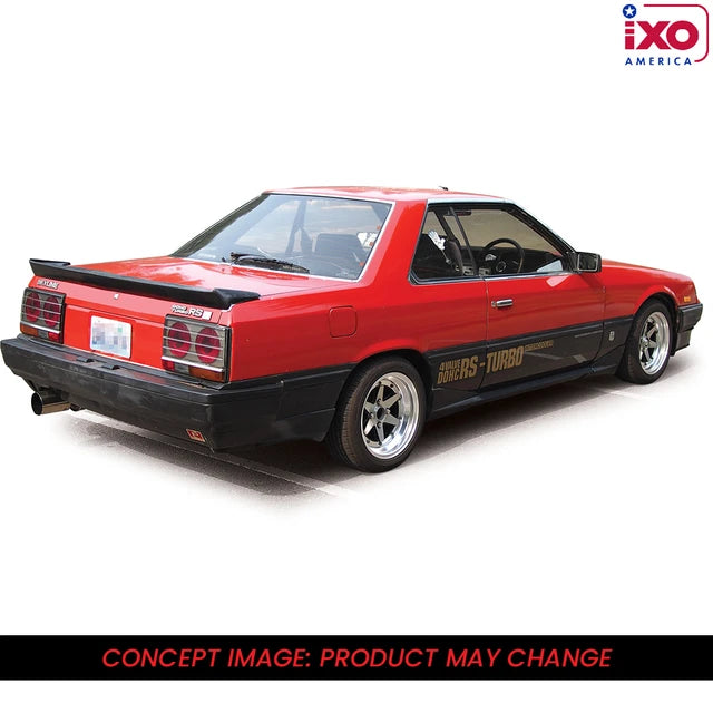(Coming Soon) IXO America 1:64 1983 Nissan Skyline 2000 Turbo RS (R30) "Iron Mask" - Red and Black