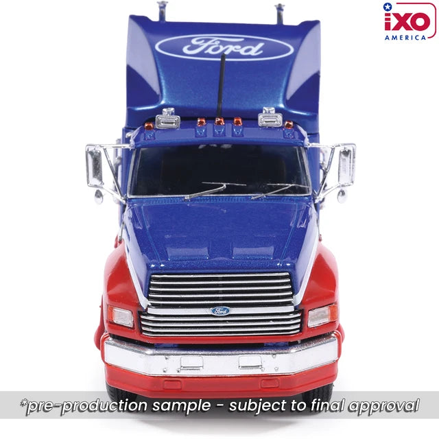 (Coming Soon) IXO America 1:64 1990 Ford Aeromax - Red and Blue