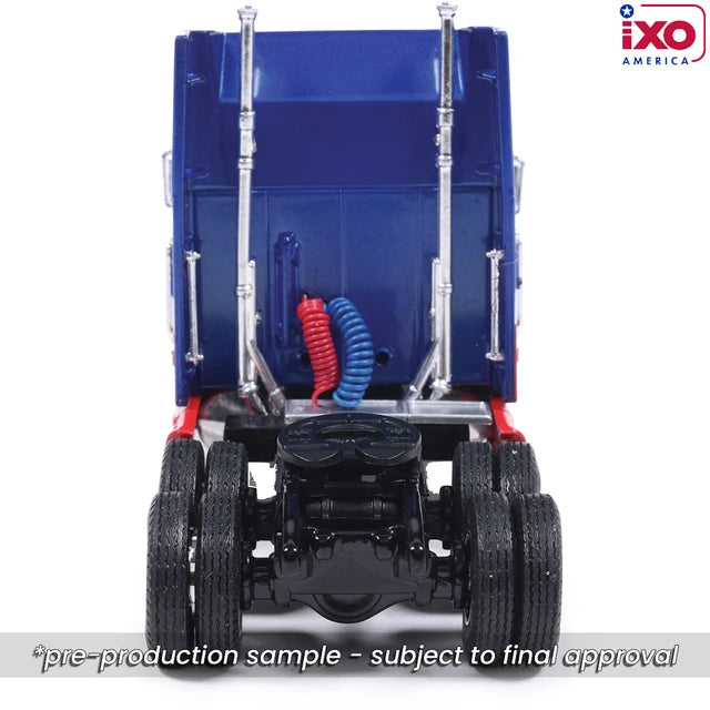 (Coming Soon) IXO America 1:64 1990 Ford Aeromax - Red and Blue