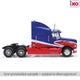 (Coming Soon) IXO America 1:64 1990 Ford Aeromax - Red and Blue