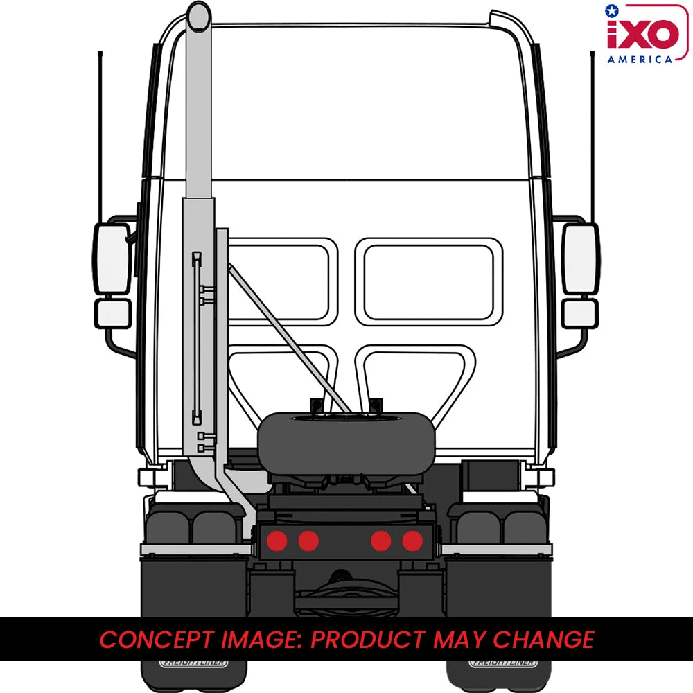 (Coming Soon) IXO America 1:64 2002 Freightliner Argosy - Red and Black