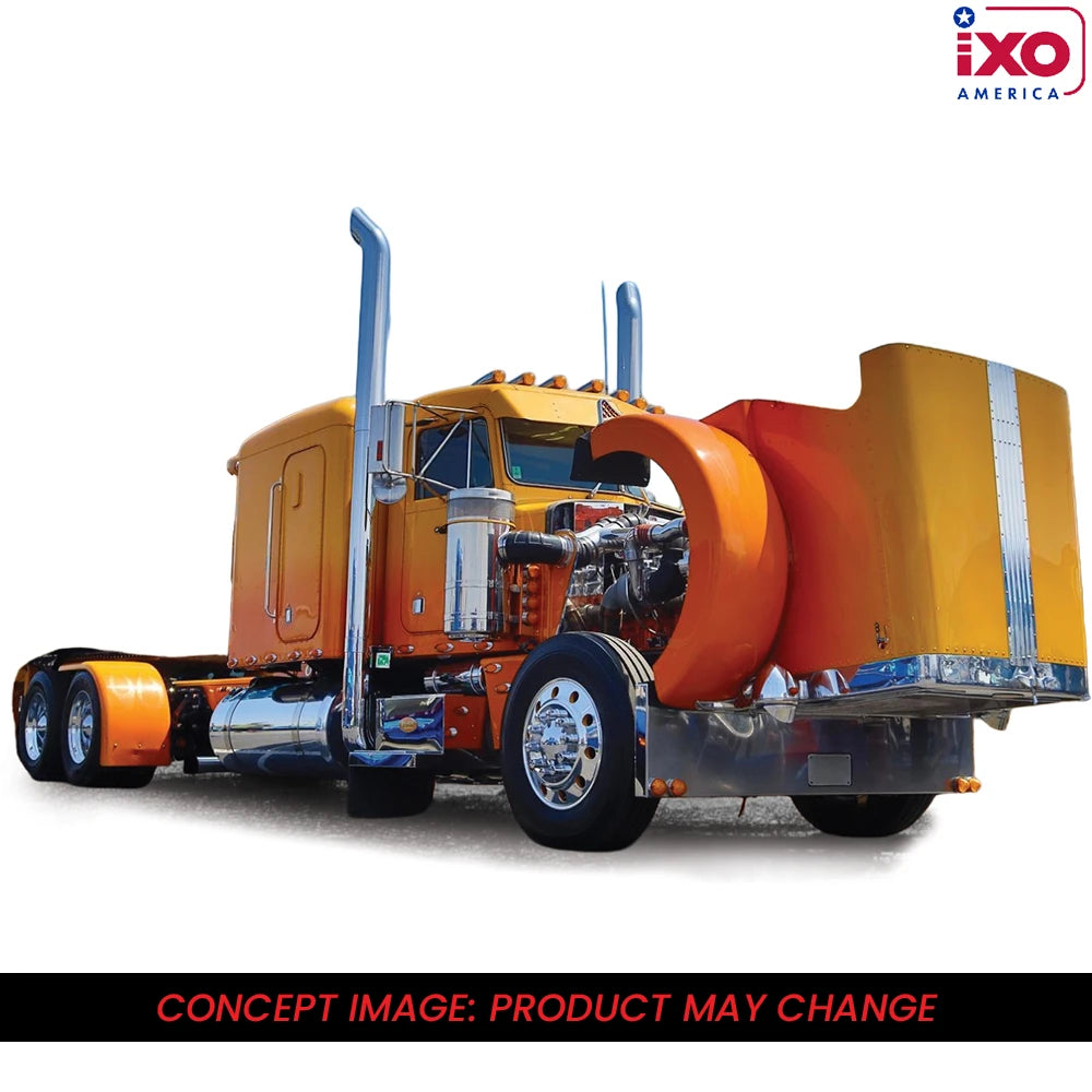 (Coming Soon) IXO America 1:64 1981 Peterbilt 359 Kelsey's Trucking - Orange