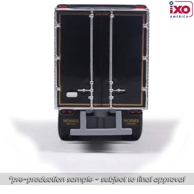 (Coming Soon) IXO America 1:64 1976 Kenworth W900 - Black with Trailer