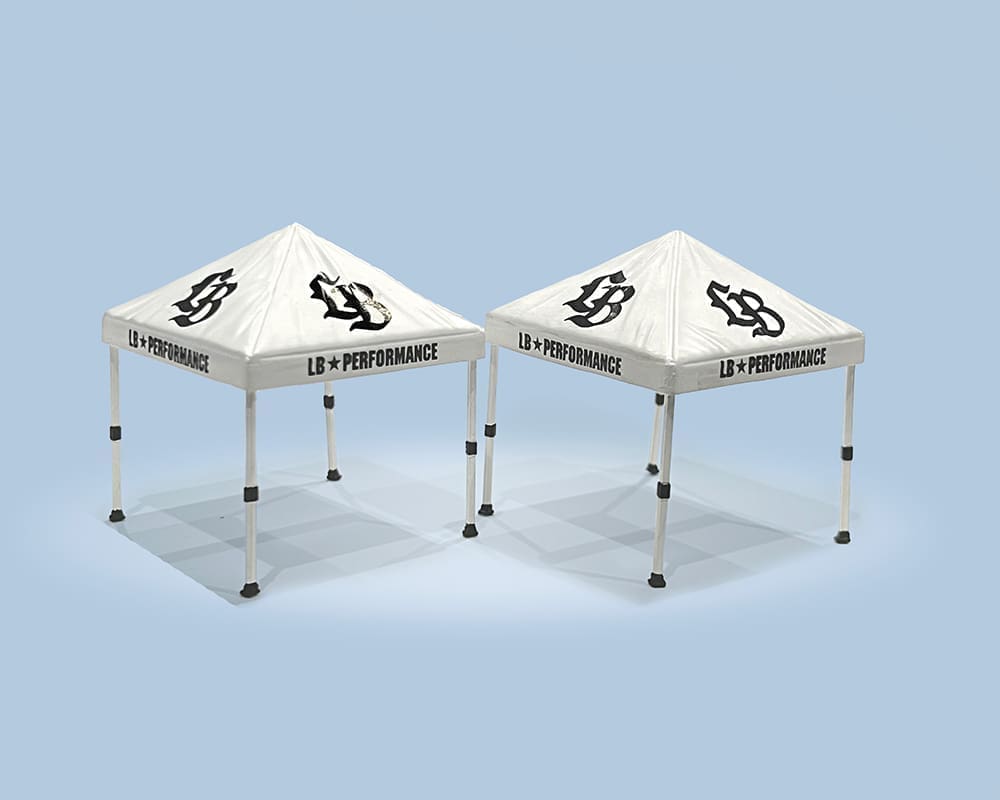 American Diorama 1:64 Canopy Liberty Walk – White – Mijo Exclusives - Midnight City Diecast L.C.