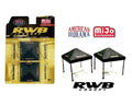American Diorama 1:64 Canopy RWB – Black – Mijo Exclusives - Midnight City Diecast L.C.