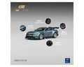 (Coming Soon) CM Model 1:64 Ford Mustang GTD - Indulgent Blue – Limited Edition - Midnight City Diecast L.C.