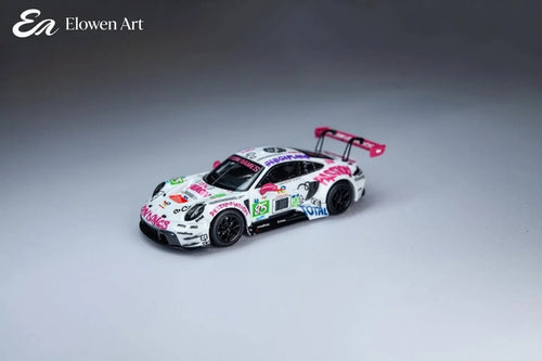 (Coming Soon) Elowen Art 1/64 Porchse 911 GT3 Iron Lady 85 Livery - Midnight City Diecast L.C.