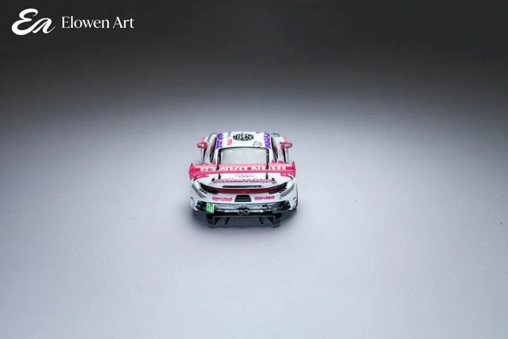 (Coming Soon) Elowen Art 1/64 Porchse 911 GT3 Iron Lady 85 Livery - Midnight City Diecast L.C.