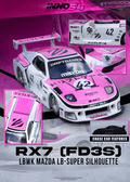 (Coming Soon) INNO64 1/64 MAZDA RX7 (FD3S) LB - SUPER SILHOUETTE "DRIFT GAMES 2025" - Midnight City Diecast L.C.