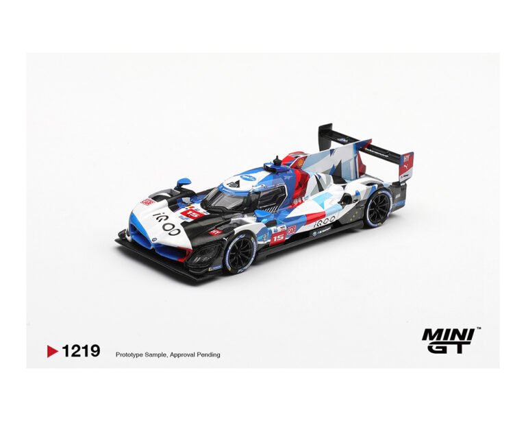 (Coming Soon) Mini GT 1219 1:64 BMW M Hybrid V8 Hypercar 15 BMW M TEAM WRT 2024 Le Mans 24 Hrs - Midnight City Diecast L.C.