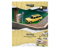 (Coming Soon) Tarmac Works 1:64 Datsun Bluebird 510 Wagon – Yellow - Midnight City Diecast L.C.