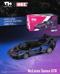 (Coming Soon) Trends Hobby 1/64 McLaren Senna GTR Magic Purple HCFC 2025 Limited Edition (ONLY 2888 Pcs) - Midnight City Diecast L.C.