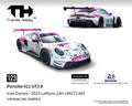 (Coming Soon) Trends Hobby 1:64 Porsche 911 GT3 R Iron Dames 2025 Le Mans 24H LMGT3 85 – Limited Edition - Midnight City Diecast L.C.