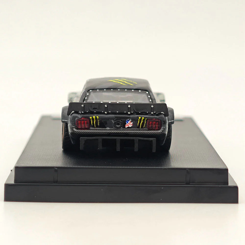 (Coming Soon) STREETWARRIOR 1:64 "Monster Livery" Mustang 1965 Ken Block's Hoonicorn RTR V2 #43