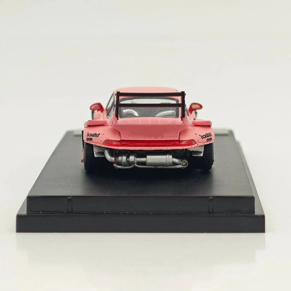 Street Warrior 1/64 Porsche 993 RWB #93 "Hooters" Pink