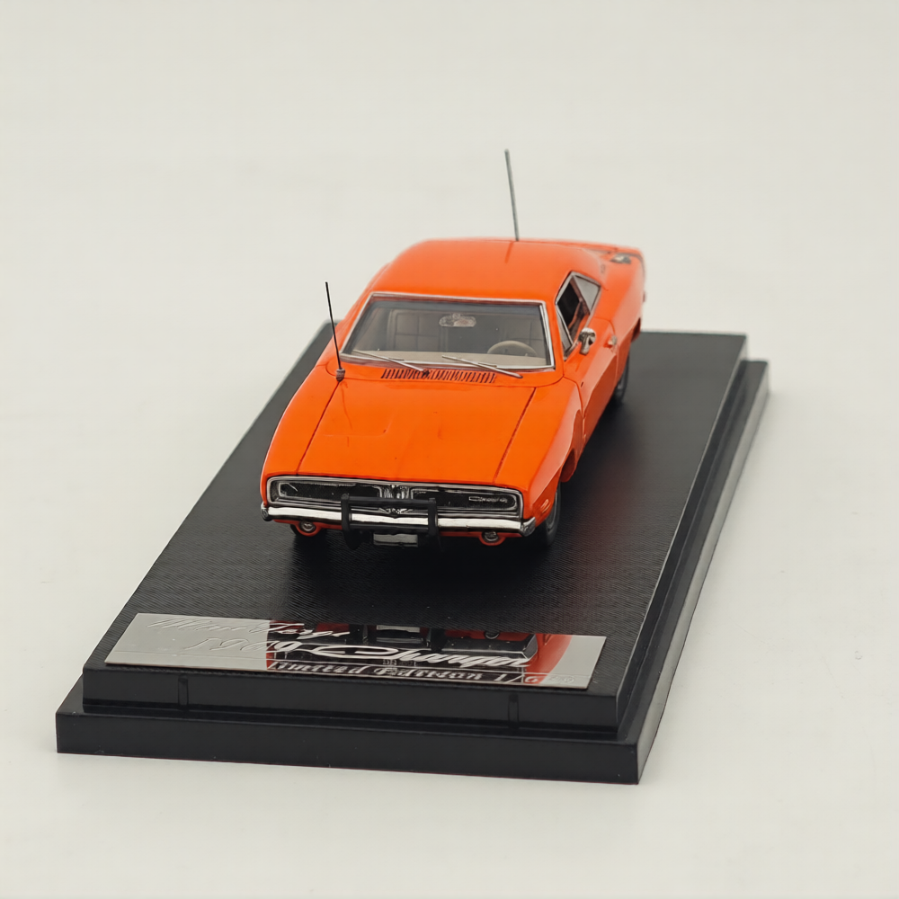 Mini Forge 1969 Charger R/T Orange With Black Stripe