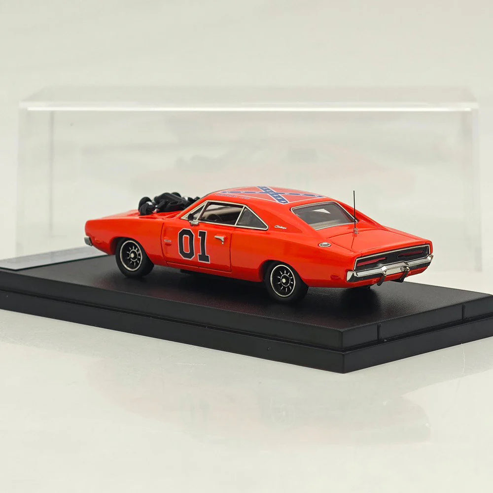 MINIFORGE 1/64 1969 Charger "General Lee" Exposed Blown V8 Orange