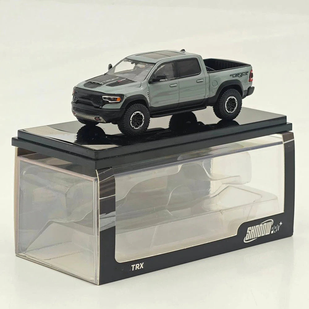 (Coming Soon) GCD 1:64 Shadow Pro 1500 TRX LHD Pickup Truck - Cement Gray